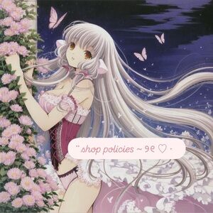 ༘♡ Shop Policies ⋆